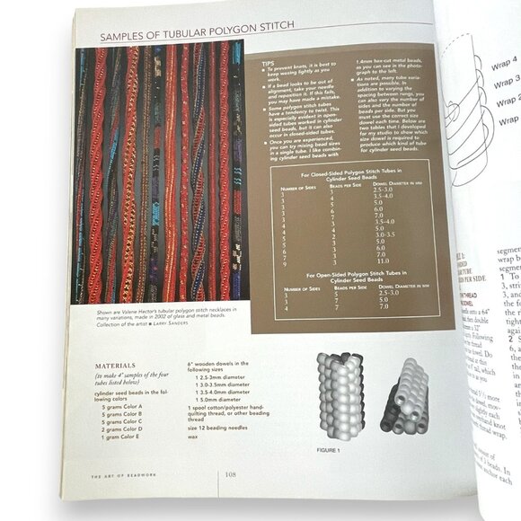 The Art of Beadwork by Valerie Hector Paperback 2005 - Picture 4 of 4